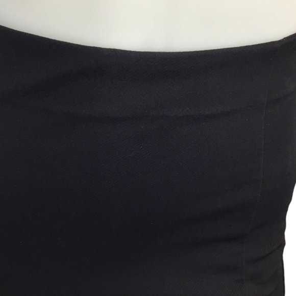 DVF Diane Von Furstenberg Women's Black Pencil Skirt Size 2 - Picture 3 of 10
